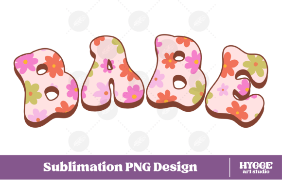 Babe Png Retro Flowers Mothers Day Png: A Creative Tool for Thoughtful Gifts
