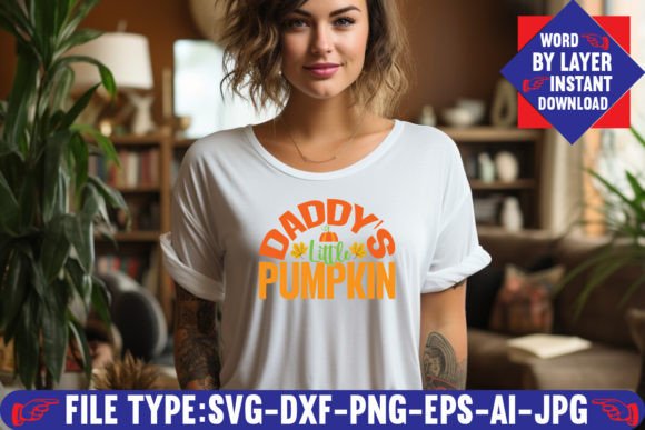 Daddy s Little Pumpkin Svg Design: A Versatile Digital Craft Resource