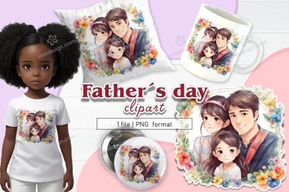 Father´s Day Clipart . Sublimation 23: A Practical Resource for Custom Creations