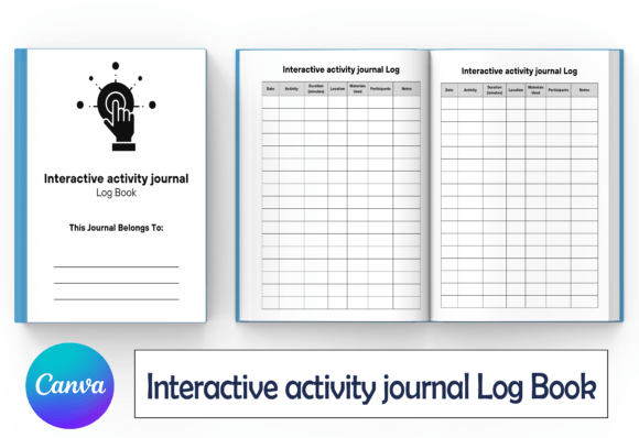 Interactive Activity Journal Log Book: A Strategic Tool for Purposeful Planning and Creative Work