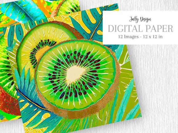 Juicy Kiwi Pop Art Images for Vibrant Projects