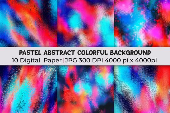 Pastel Abstract Colorful Background for Modern Design