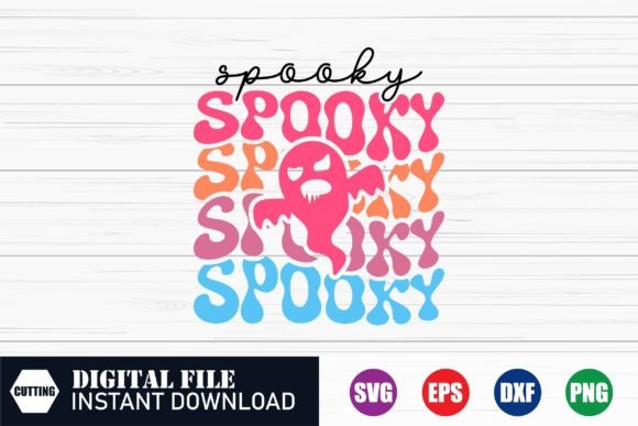 Spooky Wave Halloween SVG: Creative Digital Designs