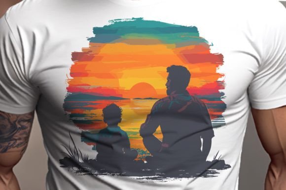 Super Dad Father’s Day PNG Design for Creators