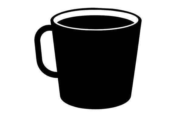 Understanding the Plastic Mug Black Silhouette Vector for Design Projects