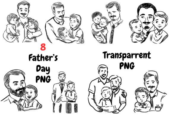 Why Father’s Day Sketch Transparent PNG Files Are a Designer’s Secret Weapon for Thoughtful Gifts and Projects